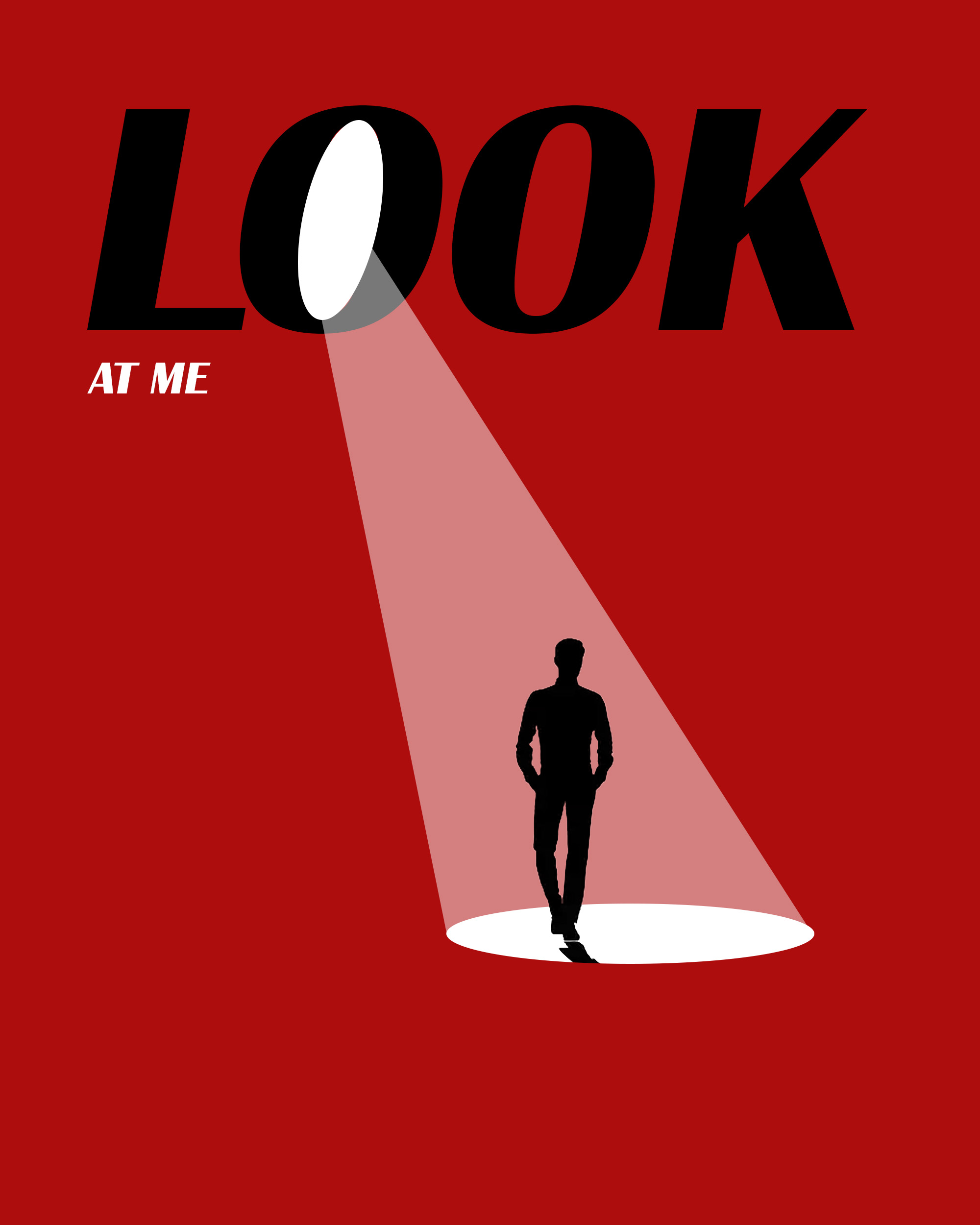 Event poster with bold typography