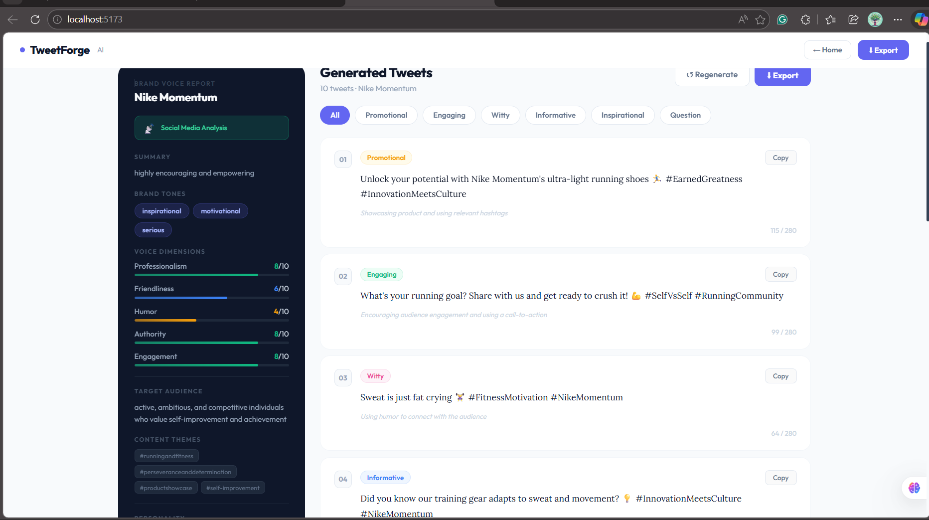 TweetForge AI
